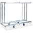 Feros Trolley Biergarnituren - professionell - für 10 Stück, Silber, Bild 2
