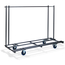 Feros Trolley Biergarnituren - Standard - für 10 Stück, Hammerite Silber, Bild 2