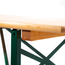 Feros Fiesta - Biertisch - 220x80x78 cm, Grün/Holz, Bild 8