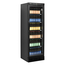 Tefcold Flaschenkühlschrank in Schwarz CEV425 BLACK, EEK D