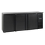 Tefcold Backbar-Kühlschrank CBC310, Schwarz, EEK C
