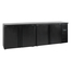 Tefcold Backbar-Kühlschrank CBC410, Schwarz, EEK C