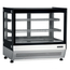 Tefcold Display-Backwarentheke LCT750F/BLACK, Edelstahl / Glas, EEK C