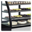 Tefcold Display-Backwarentheke LPD1500C/BLACK, Edelstahl / Glas, EEK D, Bild 3