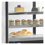 Tefcold Display-Backwarentheke LPD1500F/BLACK, Edelstahl / Glas, EEK D, Bild 2