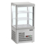 Tefcold Kühlvitrine Tischmodell UPD60-GREY, Grau, ABS, EEK C