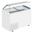 Tefcold Speiseeisvitrine UDRS10, Weiß, EEK B