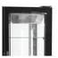 Tefcold Kühlvitrine (Gefriergerät) UPD400-F, Schwarz / Glas, EEK D, Bild 3