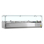 G-Line by Tefcold Kühlvitrine GN1/3 GVC38-120, SS 201