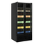 Tefcold Display-Kühlschrank in Schwarz FS890H BLACK, Schwarz RAL9005, EEK F, Bild 2