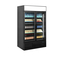 Tefcold Display-Kühlschrank in Schwarz FSC1200H BLACK, Schwarz RAL9005, EEK F, Bild 2