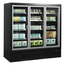 Tefcold Supermarkt-Multideck-Gefrierschrank EXTRA1875FD, Schwarz / Glas, EEK E, Bild 2