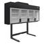 Tefcold Supermarkt-Wandgefrierschrank MTF250B, Schwarz, EEK E