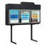Tefcold Supermarkt-Wandgefrierschrank MTF210B, Schwarz, EEK D, Bild 2
