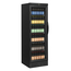 Tefcold Flaschenkühlschrank, Anschlag links CEV425 BLACK L/H, Schwarz, EEK D, Bild 2