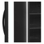 Tefcold Flaschenkühlschrank, Anschlag links CEV425 BLACK L/H, Schwarz, EEK D, Bild 4