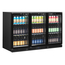 Tefcold Backbar-Kühlschrank DB301H-3, Schwarz RAL9005, EEK B, Bild 2