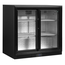 Tefcold Backbar-Kühlschrank DB201S, Schwarz RAL9005, EEK A