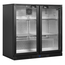 Tefcold Backbar-Kühlschrank BA21H, Schwarz, EEK A