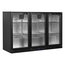 Tefcold Backbar-Kühlschrank BA31H, Schwarz, EEK B