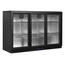 Tefcold Backbar-Kühlschrank BA31S-3, Schwarz, EEK B