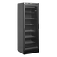 Tefcold Vitrinen-Gefrierschrank, Linksanschlag UFSC371G Black L/H, Schwarz, EEK C