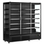 Tefcold Supermarkt-Multideck-Kühlschrank PC1870B, Schwarz RAL9005, EEK B