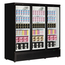 Tefcold Glastürgefrierschrank Atom Maxi F3DB, Schwarz RAL9005, EEK D, Bild 2