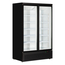 Tefcold Displaykühlschrank Atom Maxi C2DB, Schwarz RAL9005, EEK B