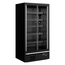 Tefcold Supermarkt-Multideck-Kühlschrank Galaxy+ GP10FGD Maxi Black, Schwarz RAL9005, EEK B