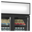 Tefcold Display-Kühlschrank in Schwarz FSC891H Black, Schwarz RAL9005, EEK C, Bild 3