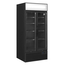 Tefcold Display-Kühlschrank in Schwarz FSC891H Black, Schwarz RAL9005, EEK C