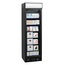 Tefcold Displaygefrierschrank in Schwarz UFSC371GCP Black, EEK C, Bild 2