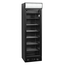 Tefcold Displaygefrierschrank in Schwarz UFSC371GCP Black, EEK C
