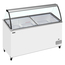 Tefcold Speiseeisvitrine IC501SCE+SO, Weiß, EEK D