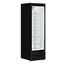 Tefcold Glastürgefrierschrank Atom Maxi F1DB, Schwarz RAL9005, EEK C