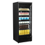 Tefcold Displaykühlschrank Atom Maxi C1DBB, Schwarz RAL9005, EEK B, Bild 2