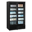 Tefcold Glastürgefrierschrank Atom Maxi F2DBB, Schwarz RAL9005, EEK D, Bild 2