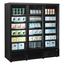 Tefcold Glastürgefrierschrank Atom Maxi F3DBB, Schwarz RAL9005, EEK D, Bild 2