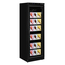 Tefcold Displaygefrierschrank UF400VGB, Schwarz, EEK C