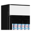Tefcold Displaygefrierschrank LGF7500B, Schwarz RAL9005, EEK D, Bild 3