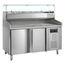 Tefcold Pizzatisch inkl. Kühlaufsatz PT1200 + GVC38-150, SS 201 / SS 304, EEK B