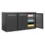 Serrco by Tefcold High-End-Backbar-Kühlschränke SGD-360E, Anthrazit RAL 7021, EEK D, Bild 2