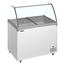 Tefcold Speiseeisvitrine NIC302SC-SO, Weiß, EEK D