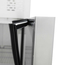 Vaiotec Gewerbe-Tiefkühlschrank 1300 L, 2-türig GN 2/1 – Monoblock, 1480 × 830 mm, Bild 7