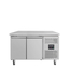 Vaiotec Gastro-Kühltisch, 2-türig – Monoblock, 1360 × 700 mm