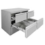 Vaiotec Gastro-Kühltisch Mini, 2-fach – mit 4 Schubladen, 900 × 700 mm, Bild 6