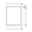 Vaiotec Gastro-Kühltisch Mini, 3-fach – mit 3 Türen, 1365 × 700 mm, Bild 10