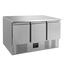 Vaiotec Gastro-Kühltisch Mini, 3-fach – mit 3 Türen, 1365 × 700 mm, Bild 2