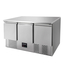 Vaiotec Gastro-Kühltisch Mini, 3-fach – mit 3 Türen, 1365 × 700 mm, Bild 3